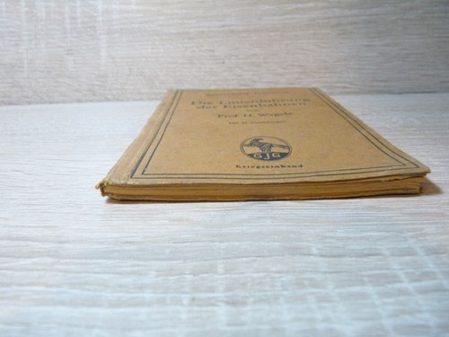 H. Wegele: Die Linienführung der Eisenbahnen / Sammlung Göschen / Taschenbuch - Bild 4 von 11