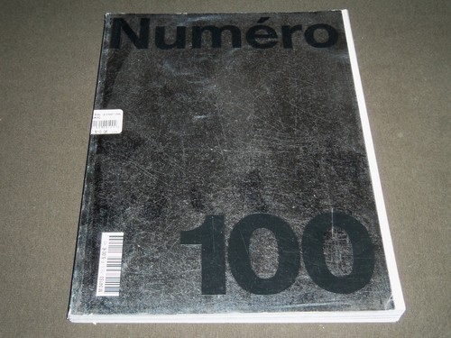 2009 FEBRUARY NUMERO 100 FRENCH MAGAZINE - HIGH END FASHION - PHOTOS - K 917
