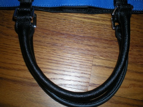 Calvin Klein Blue and Black Tote Bag/Purse - Picture 4 of 8