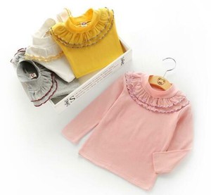 baby-kids-girls-clothes-girls-long-sleeve-T-shirt-girls-cotton-lace-top-shirt