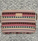 KAYOND Canvas Water-Resistant for 15-15.6 Inch Laptop Sleeve Case Bag Pink Multi