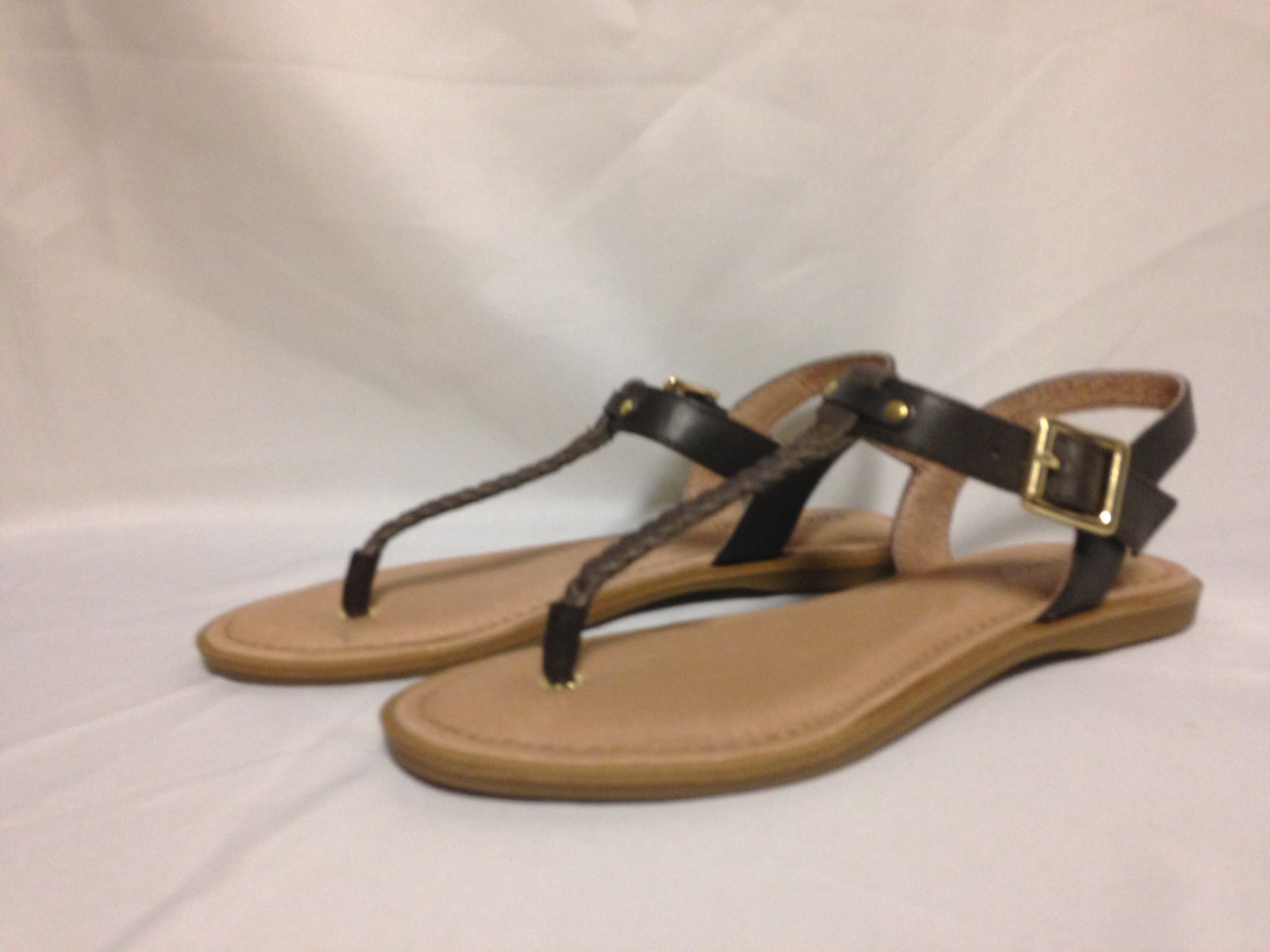 Sperry Top Sider Virginia Sandal 6 M Brown STS93759 New w Box Sperry Top Sider Virginia Sandal 6 M Brown STS93759 New w Box