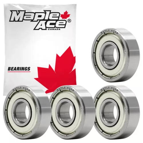 608-ZZ Ball Bearing 8x22x7mm 608 ZZ Metal Shielded (PCs 4)