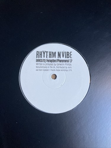 Dj Perception - Phenomenal EP - Rhythm N Vibe - UK Garage 12” Vinyl Record - 第 2/4 張圖片
