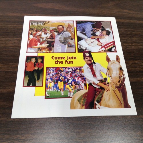 VINTAGE - THE SHRINERS INVITE YOU TO JOIN THEM - Brochure Advertising Ephemera - Picture 7 of 7
