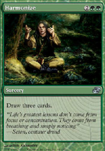 HARMONIZE X4 4 4X Planar Chaos MTG Magic the Gathering Cards DJMagic - Picture 1 of 1