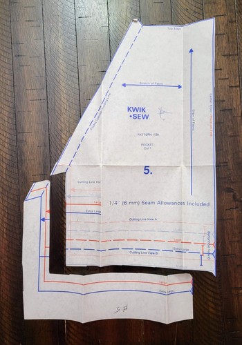 Vtg Kwik Sew Men's Jogging Suit Pattern #1139 Sizes S-M-L-XL CUT to MED - Picture 6 of 8
