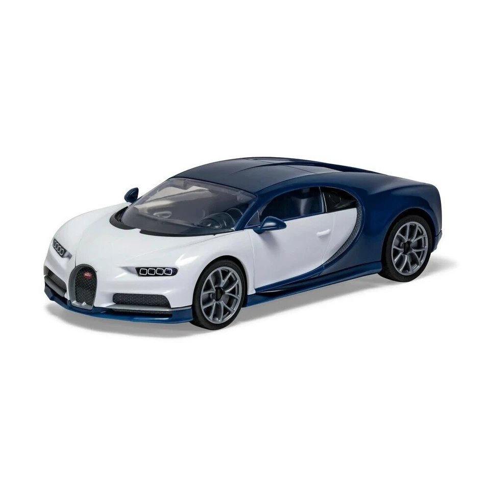 Modello Facile Bugatti Chiron (6+) Made In Europe - Airfix QuickBuild J6044 - Immagine 2 di 3