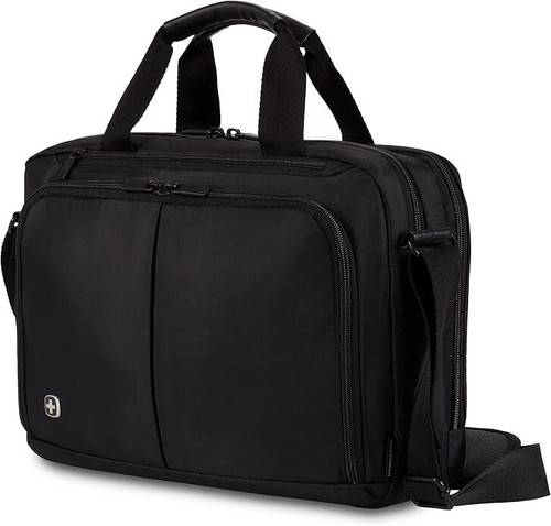 Wenger Luggage Source Padded Organizer Briefcase Bag Black 14-inch (601366) - Picture 3 of 10