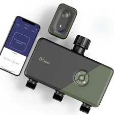 WiFi Sprinkler Timer 3 Zone Smart Water Timer Remote Control Irrigation for Lawn