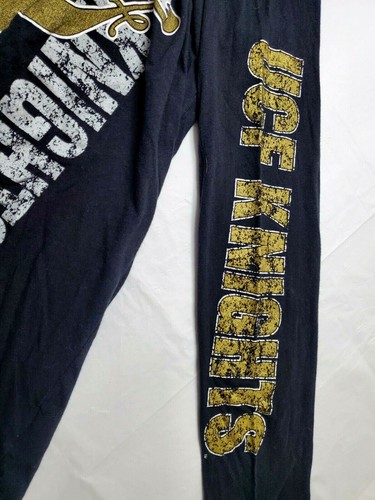UCF Knights Woman's Large T-Shirt Black Long Sleeve Vneck - Picture 7 of 9