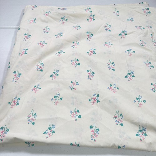 Vintage Dan River King Flachbettlaken Mischung Rosa Grün Floral Y2K 90er 80er
