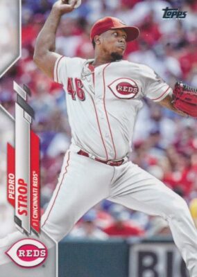 2020 Topps Update #U-109 PEDRO STROP - Cincinnati Reds
