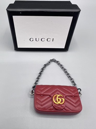 Mini Handtasche Taschenanhänger Schlüsselanhänger klein Accessoire Tasche Auto Schlüsselanhänger weiß Box - Bild 40 von 50