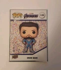 2023 Funko Marvel Upper Deck #129 SSP Iron Man Confetti Bomb Card #93/99 RARE