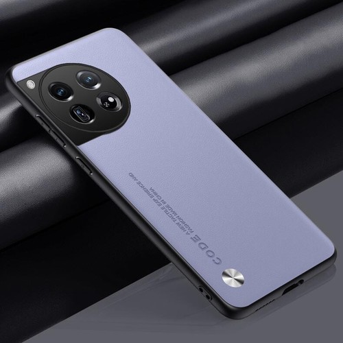 For OnePlus 12 1+12R 1Plus12 Plain Leather Fabric Coated Rubber hard case cover - Picture 18 of 22
