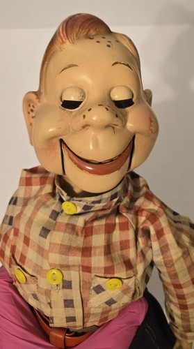 Vintage 1950's Ideal Howdy Doody Sleepy Eyes Ventriloquist Dummy Doll - Picture 5 of 24