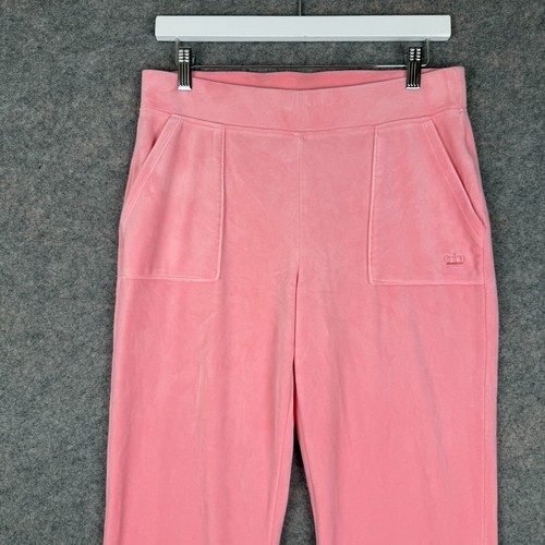 Juicy by Juicy Couture Velour Tracksuit Set Medium Pink Hoodie Pants Jacket NWOT - Picture 13 of 20