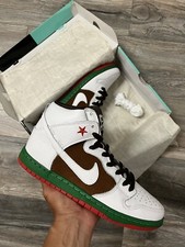 Brand New Nike Dunk High SB Premium Cali Size 8.5 Pecan/White 313171-201 “Cali”