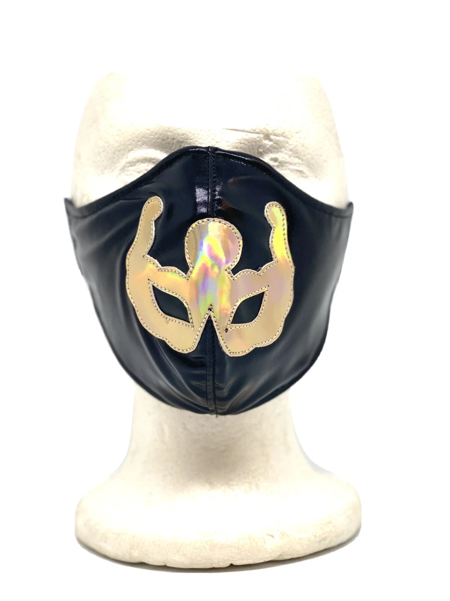 Lucha Libre Face Mask Luchador Wrestling El Brazo De Oro Mascara Worlds Gym  Gym | eBay