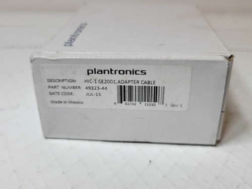 Plantronics HIC-10 Adapter Cable for Avaya 2400 4400+ 4600 5400 5600 6400 & 9400 - Picture 2 of 3