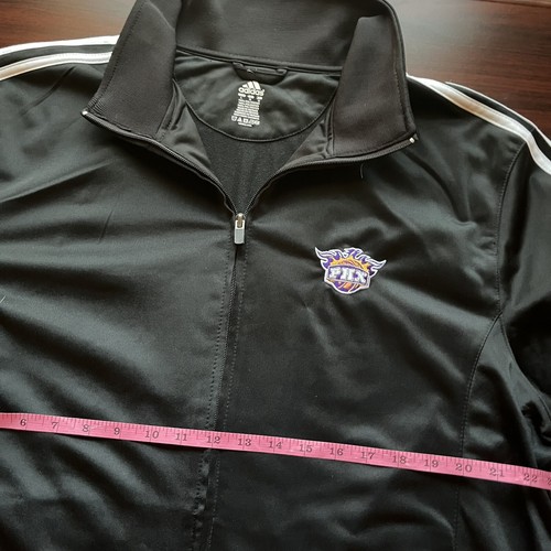 Adidas Phoenix Suns Track Jacket NBA Full Zip Basketball Men’s Size Large - Picture 2 of 3