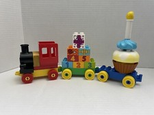 Mickey Mouse Birthday Train Clubhouse Lego Duplo Building Toy NO MINI FIGURES