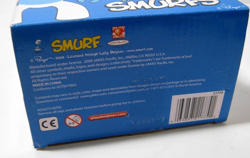 2008 Jakks Pacific THE SMURFS 6" Action Figure - Picture 4 of 4