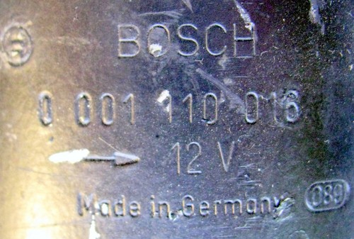 Anlasser Starter Bosch 0001110016 Mercedes Benz W 124 280 E 300 E original - Bild 4 von 4