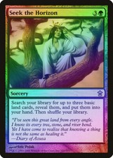 Seek the Horizon FOIL Saviors of Kamigawa NM Green Uncommon MTG CARD ABUGames