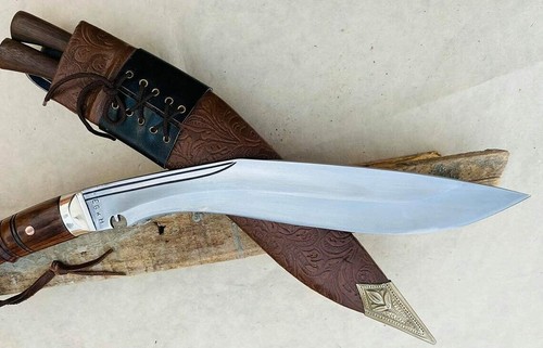 12 in. Blade Cheetlage Light Version Kukri/Traditional Full Tang Handle Knives - Picture 3 of 8