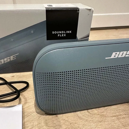 Bose SoundLink Flex Bluetooth Waterproof Portable SpeakerStone-Black/White/Blue* - Picture 7 of 14