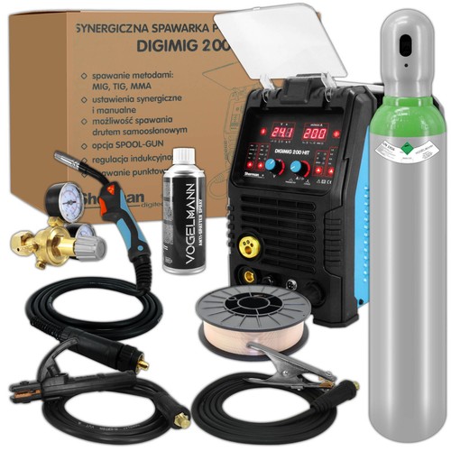 Sherman Schweißgerät DIGIMIG 200 HIT Synergisch FCAW MIG WIG LIFT - set nr. 1 - Bild 1 von 9