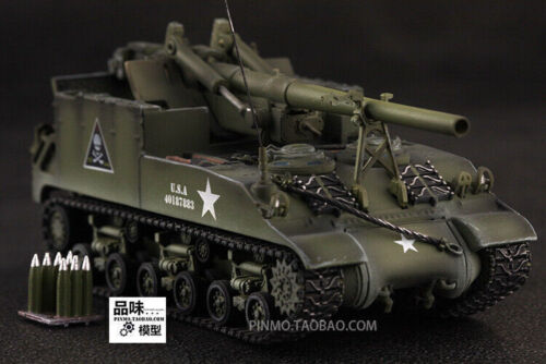 Alu Panzer PMA USA M40 Selbstfahrgeschütz Skelettbeschichtung Fertigmodell 1/72 - Bild 10 von 12