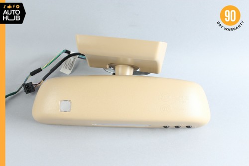 07-09 Mercedes W221 S550 S600 S63 AMG Interior Rear View Mirror Beige OEM - Picture 6 of 12