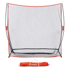 GoSports Golf Practice Hitting Training Net Huge 7' x 7' Indoor Outdoor Setup