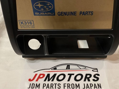 SUBARU Genuine Impreza WRX GC8  Radio Bezel trim panel Console 66065FC001 New - Picture 5 of 14