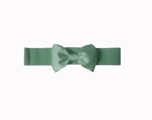 Elastic Waist Bella Satin Bow Belts - By Banned Apparel - Picture 20 of 48