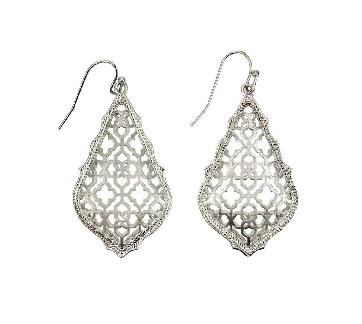Kendra Scott Addie Earrings Silver www.lips mag