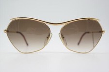 Vintage Sunglasses Christian Lacroix 7370 40 Gold Oval