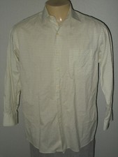 Tommy Bahama Checkered Long Sleeve Button-Front Shirt Men 16 32-33 Large