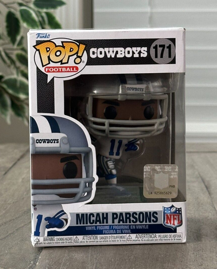 Funko Pop Football Cowboys #171 Micah Parsons Nfl Vinyl Figure