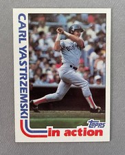 1982 Topps Baseball Carl Yastrzemski #651 HOF Boston Red Sox