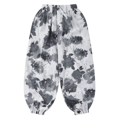 Kids Boys Girls Pants Yoga Bloomers Printed Trousers Hippie Harem Casual Sport - Picture 63 of 65