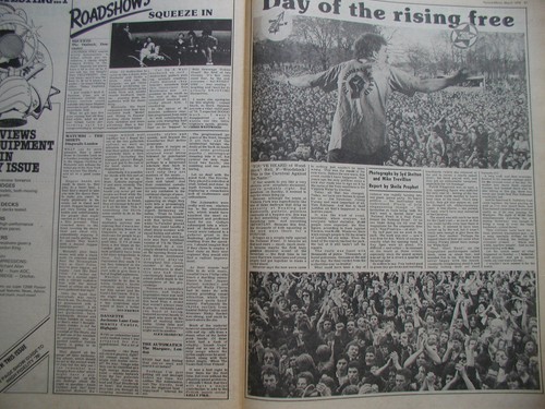 Record Mirror. May 6, 1978. Bob Marley, Johnny Rotten, The Tubes, The Police etc - Picture 9 of 10