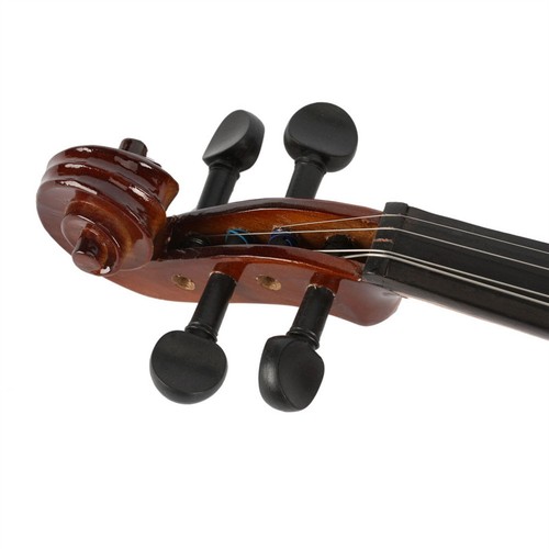 Student 3/4 Acoustic Violin w/ Case + Bow + Rosin For Beginner School Band - Picture 4 of 17