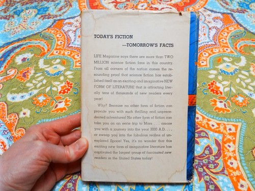 !!SALE!! 4 $ "World Out of Mind" J. T. M'Intosh 1953 weitere Bücher in anderen Anzeigen - Bild 2 von 9