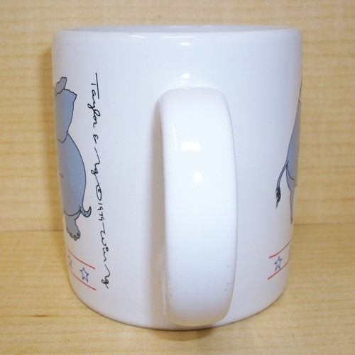 Taza Taylor and Ng 1979 burro político elefante demócratas republicanos Japón - Imagen 4 de 11