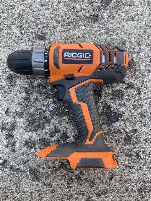 RIDGID R860052 18V Lithium Ion 1//2 inch Cordless Drill//Driver Kit for sale online