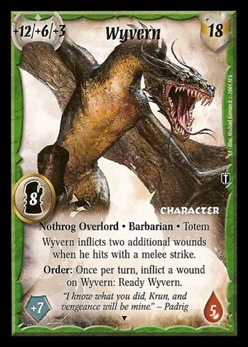 Wyvern - Nothrog - Warlord Saga of the Storm